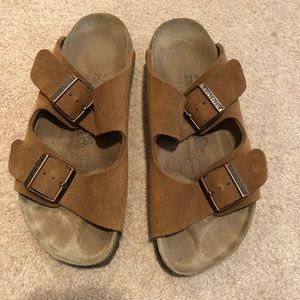 Birkenstock double strap sandals